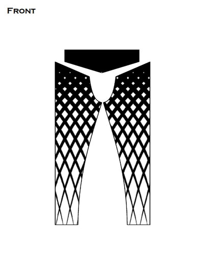 Abstract Lines AOP Gym Leggings GlowZonePrints