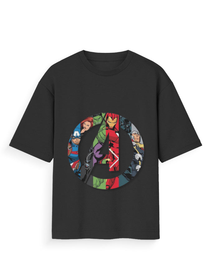 Unisex Standard T-Shirt - Avengers Black GlowZonePrints
