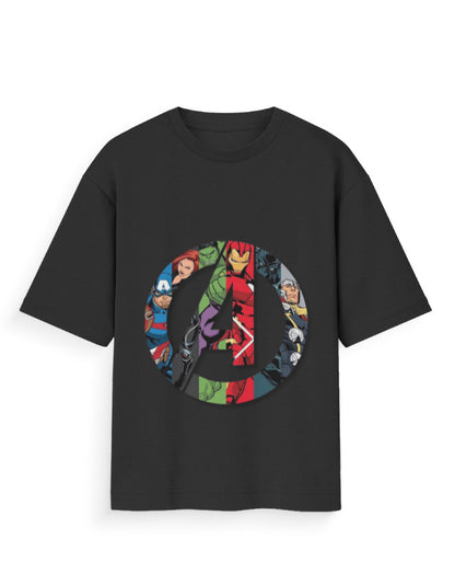 Unisex Standard T-Shirt - Avengers Black GlowZonePrints