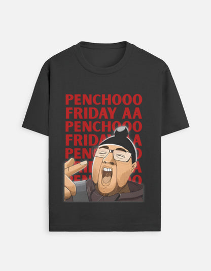 Friday AA Punjabi Ada T-Shirt Black GlowZonePrints