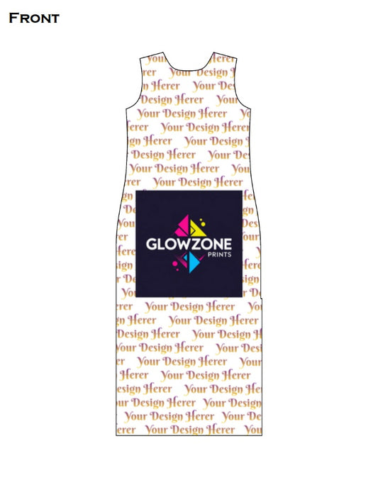 Custom AOP (All Over Print) Bodycon Dress GlowZonePrints