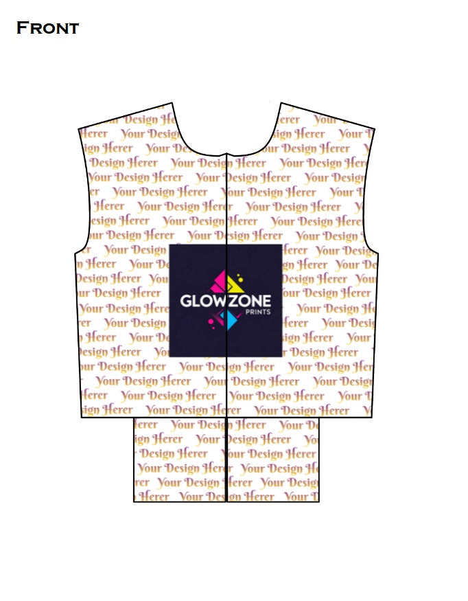 Custom Women's AOP Bomber Jacket GlowZonePrints