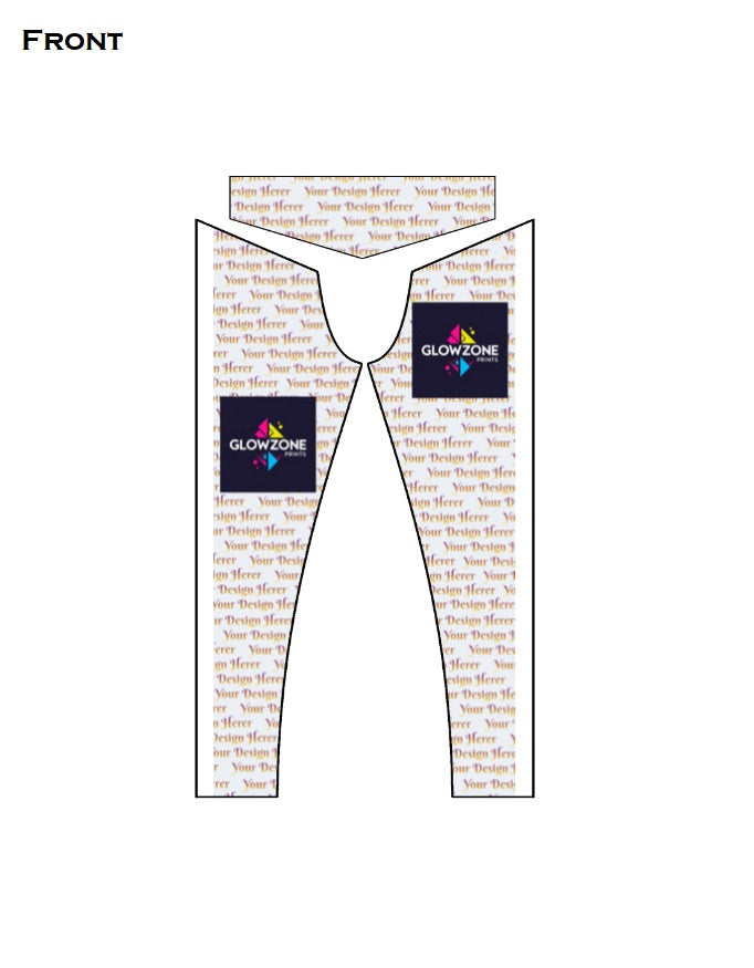 Custom AOP Gym Leggings GlowZonePrints