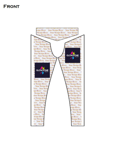 Custom AOP Gym Leggings GlowZonePrints