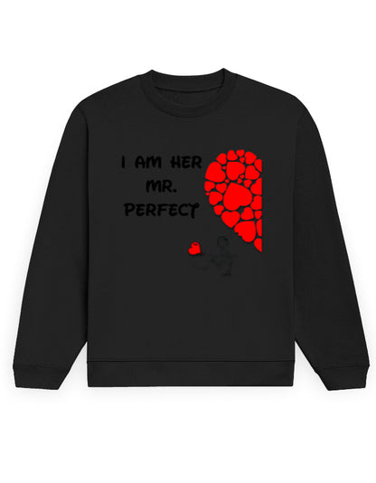 Unisex Sweatshirt - Mr Perfect Black GlowZonePrints