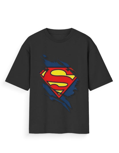 Unisex Standard T-Shirt - Superman Black GlowZonePrints