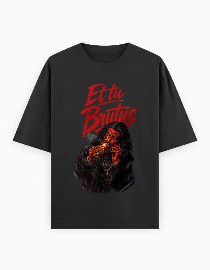 Unisex Oversized Classic T-Shirt – Dhurandhar - Limited Edition Black GlowZonePrints