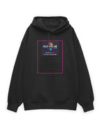 Unisex Oversized Hoodie | UH32 (Custom Print) Black GlowZonePrints