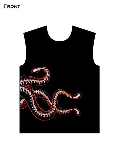 VORTEX AOP (All Over Print) Unisex Oversized Tee (Front and Back) GlowZonePrints (Custom)