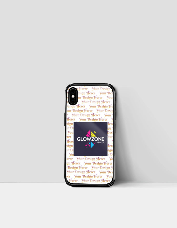 IPhone Glass Case (Custom Print) Custom X GlowZonePrints