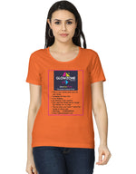 Women's Classic T-Shirt | (Custom Print) -2 Orange GlowZonePrints