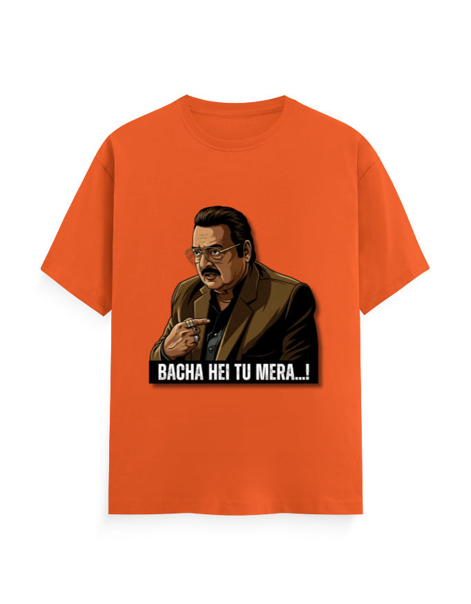 Unisex Crew T-Shirt - Dhurandhar (E) Orange GlowZonePrints