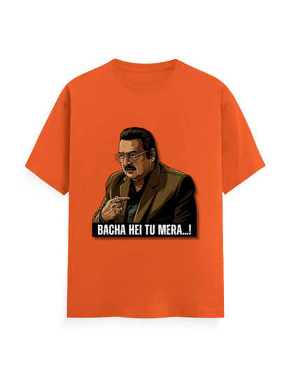 Unisex Crew T-Shirt - Dhurandhar (E) Orange GlowZonePrints