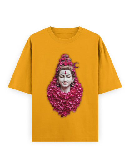 Mythic Warrior Oversized T-Shirt | GS01 Golden Yellow GlowZonePrints