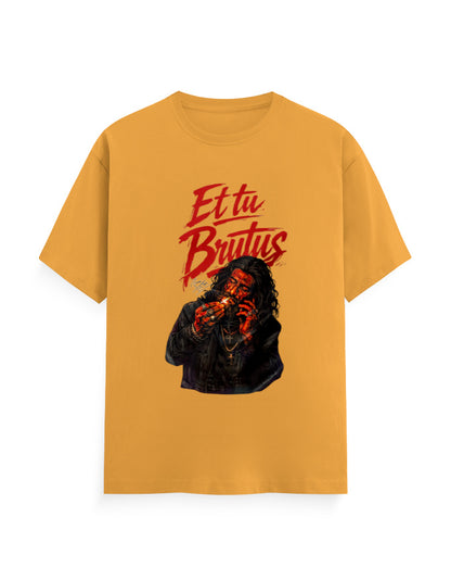 Unisex Classic Crew T-Shirt – Dhurandhar - Limited Edition Golden Yellow GlowZonePrints