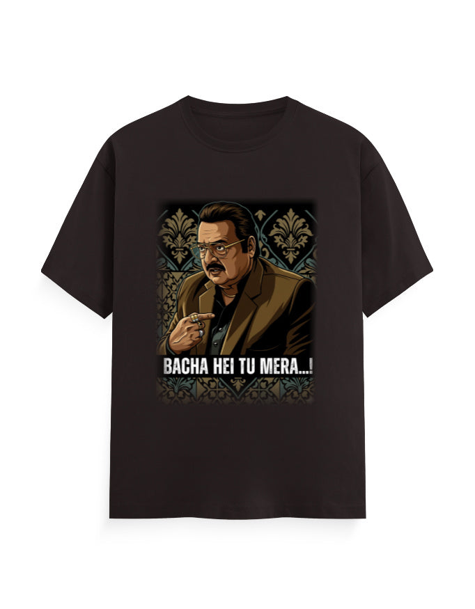 Unisex Crew T-Shirt – Dhurandhar (G) Coffee Brown GlowZonePrints