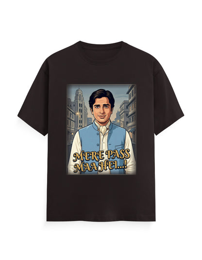 Unisex Classic Crew T-Shirt - Deewar1975 Coffee Brown GlowZonePrints