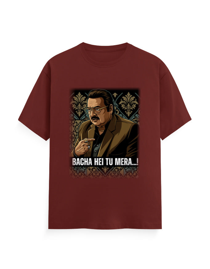Unisex Crew T-Shirt – Dhurandhar (G) Brick Red GlowZonePrints