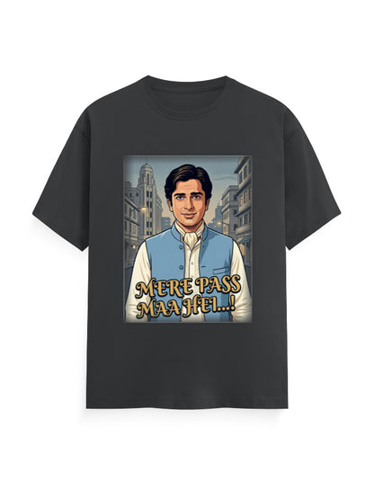 Unisex Classic Crew T-Shirt - Deewar1975 Steel Grey GlowZonePrints