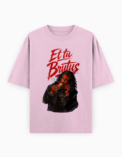 Unisex Oversized Classic T-Shirt – Dhurandhar - Limited Edition Light Baby Pink GlowZonePrints