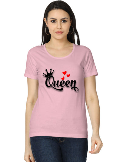 Women's Classic T-Shirt - Queen Light Baby Pink GlowZonePrints