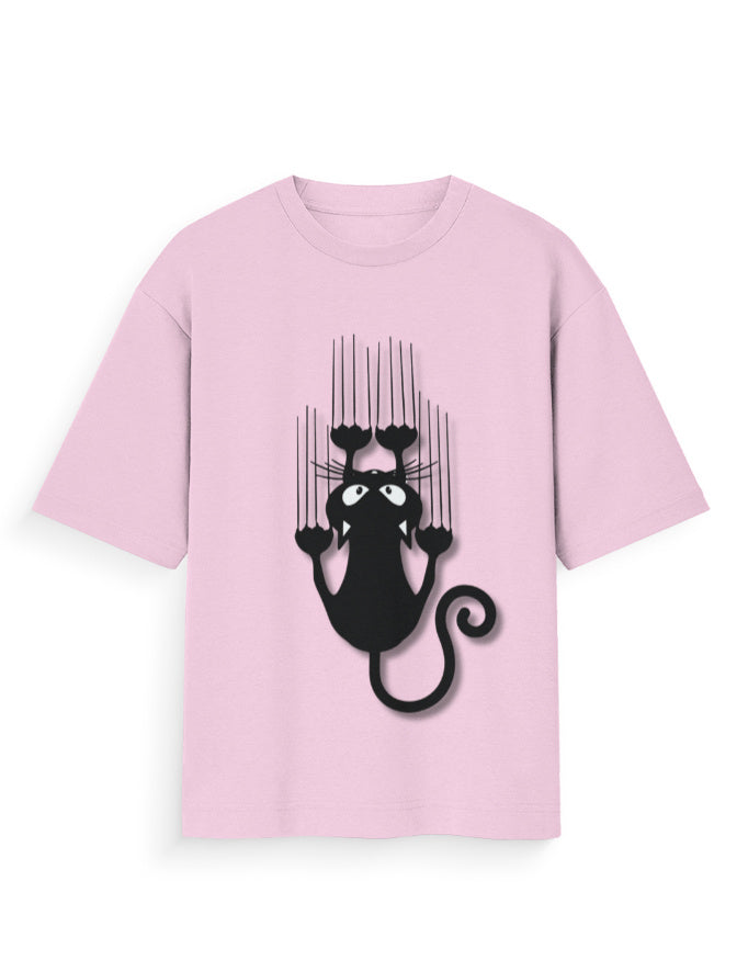 Unisex Standard T-Shirt - Cat Claw Light Baby Pink GlowZonePrints