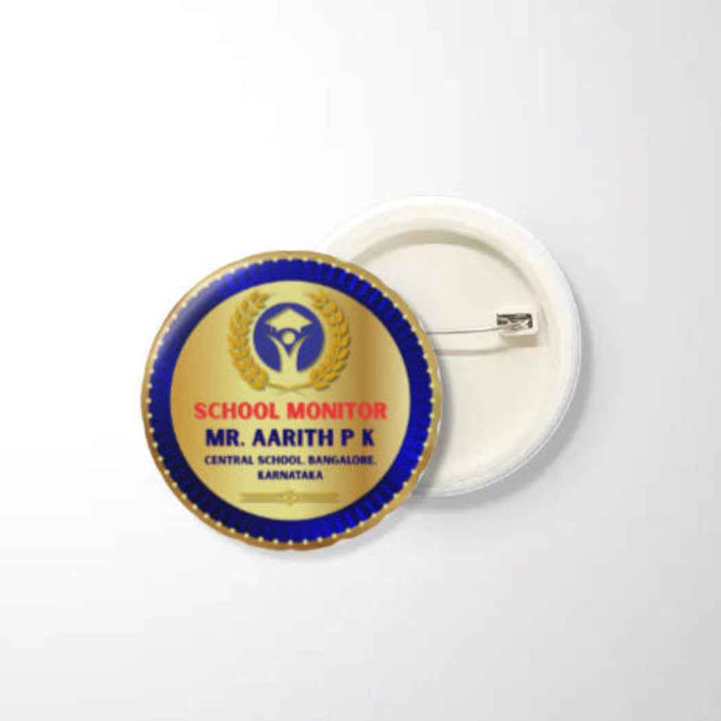 Badge (Custom Print) Custom GlowZonePrints
