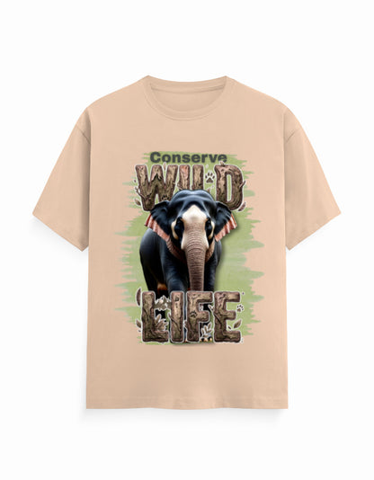 Unisex Classic Crew T-Shirt – Conserve Wild Life GlowZonePrints