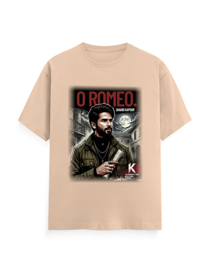 Unisex Classic Crew T-Shirt - O Romeo Peach GlowZonePrints