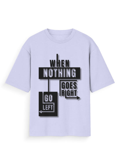 Unisex Standard T-Shirt - (When Nothing Goes Right) Lavender GlowZonePrints