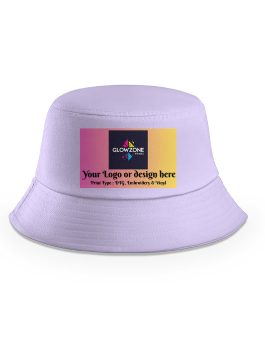 Unisex Classic Bucket Hat | BH35 (Custom Print) Lavender Standard GlowZonePrints