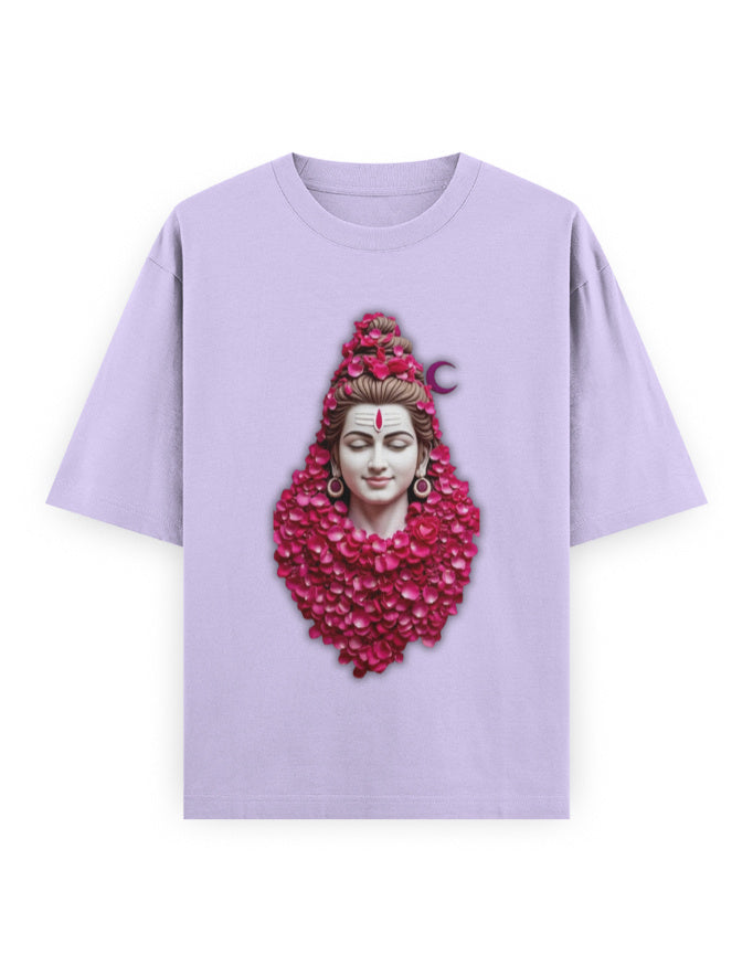 Mythic Warrior Oversized T-Shirt | GS01 Lavender GlowZonePrints