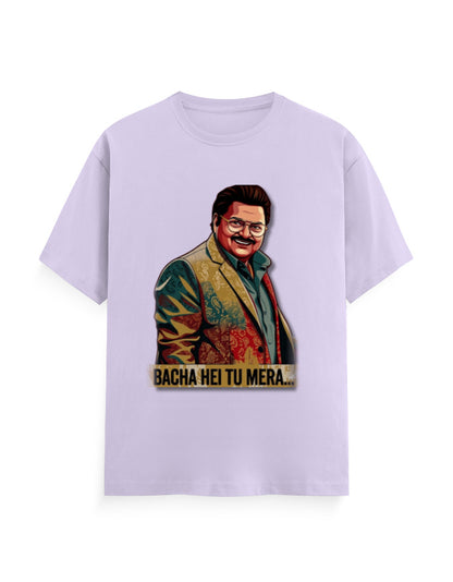 Unisex Crew T-Shirt – Dhurandhar (F) Lavender GlowZonePrints
