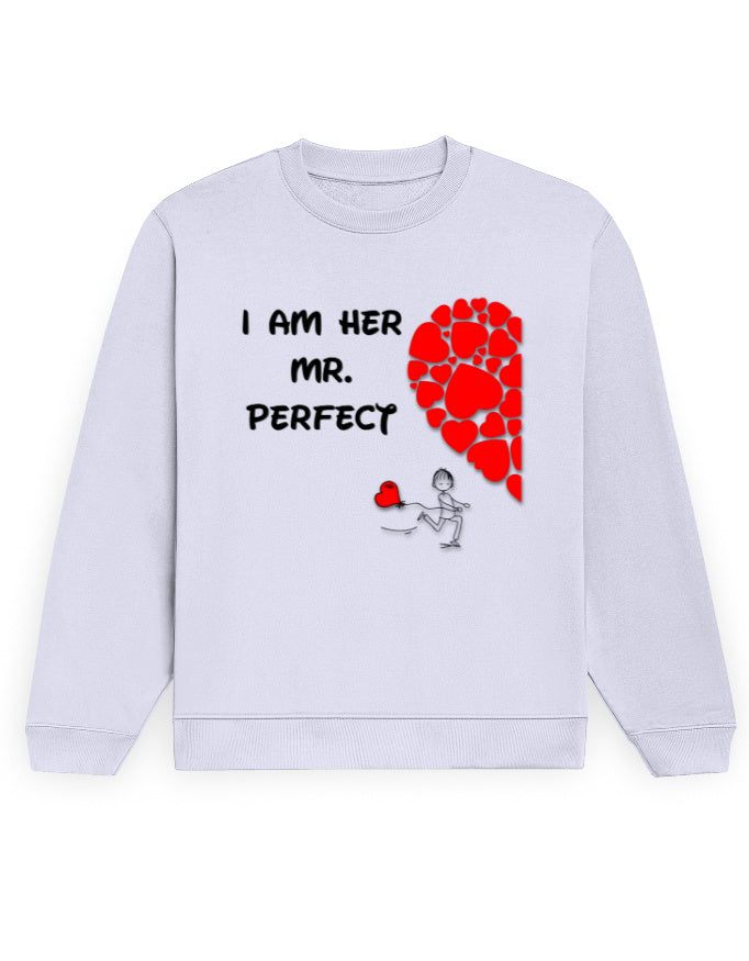 Unisex Sweatshirt - Mr Perfect Lavender GlowZonePrints