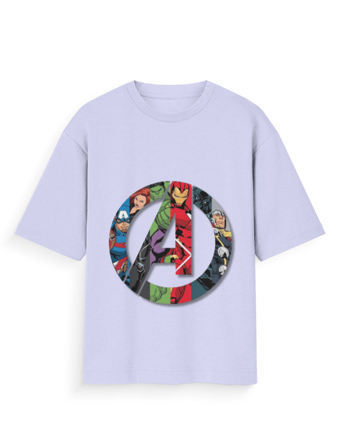 Unisex Standard T-Shirt - Avengers Lavender GlowZonePrints