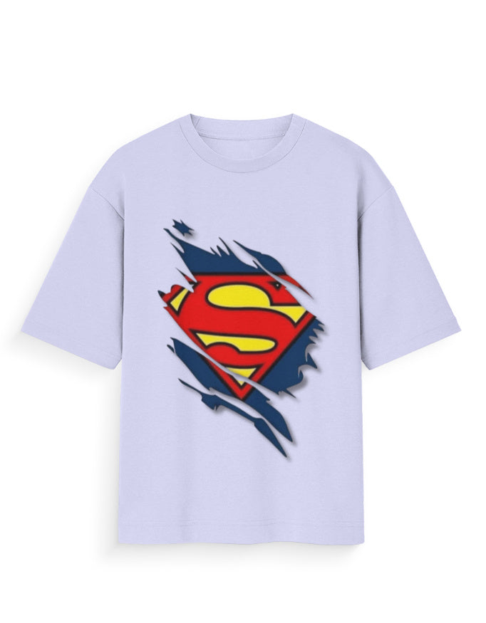 Unisex Standard T-Shirt - Superman Lavender GlowZonePrints