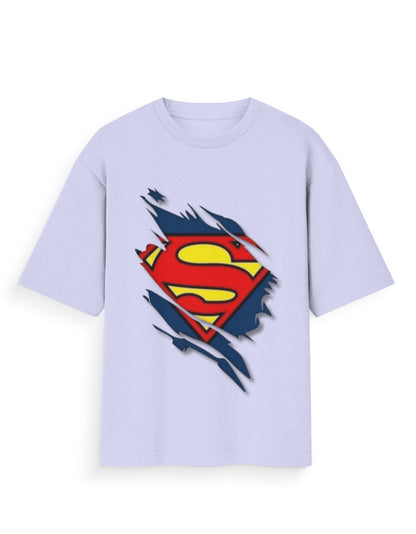 Unisex Standard T-Shirt - Superman Lavender GlowZonePrints