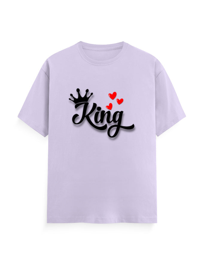 Unisex Classic Crew T-Shirt – King Lavender GlowZonePrints