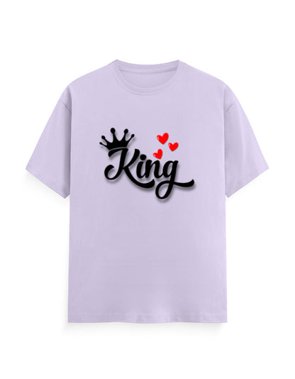 Unisex Classic Crew T-Shirt – King Lavender GlowZonePrints