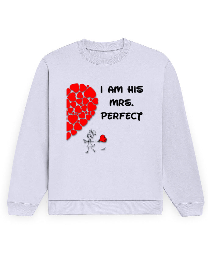 Unisex Sweatshirt - Mrs Perfect Lavender GlowZonePrints