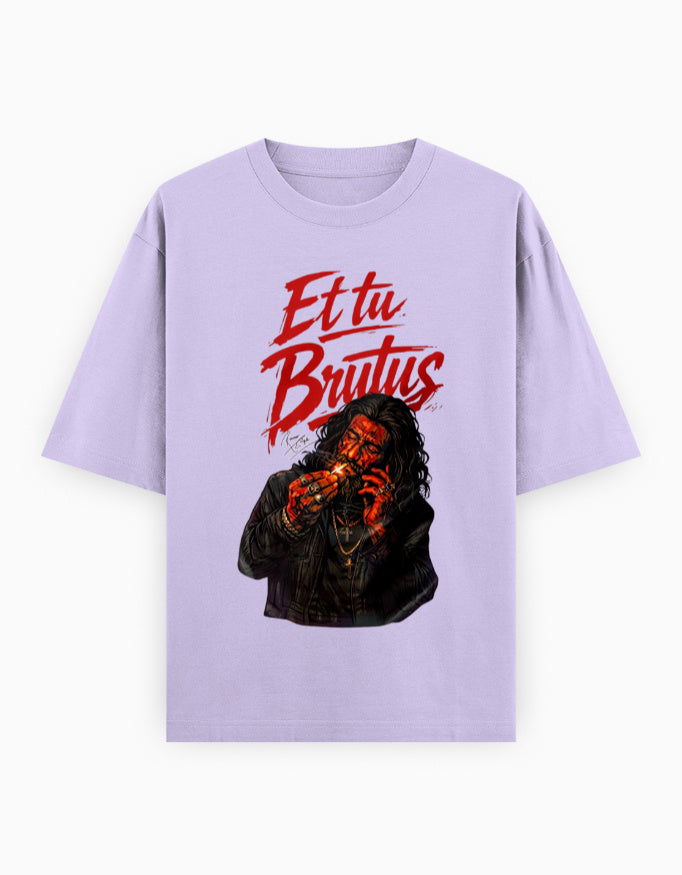Unisex Oversized Classic T-Shirt – Dhurandhar - Limited Edition Lavender GlowZonePrints