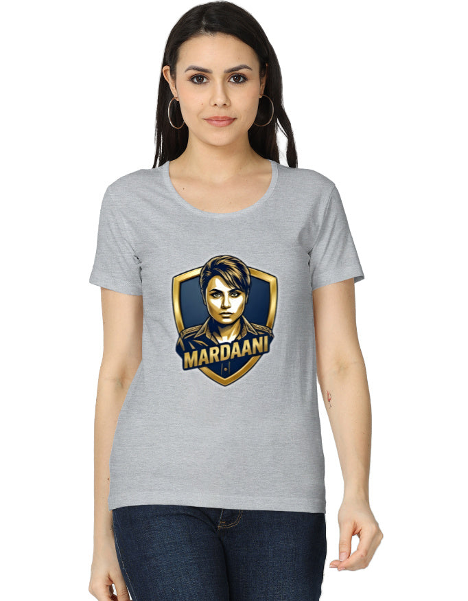 Women's Classic T-Shirt - Mardani Grey Melange GlowZonePrints