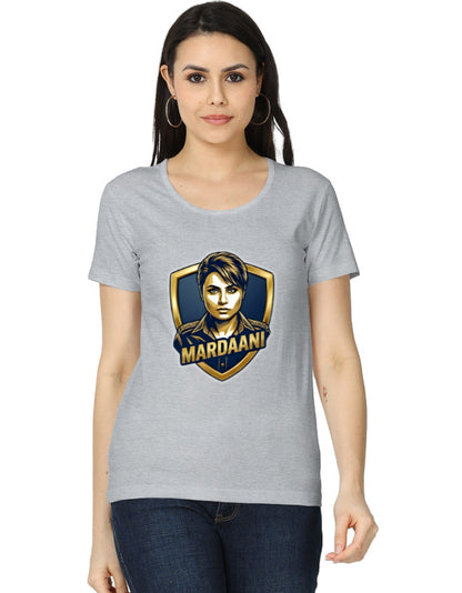 Women's Classic T-Shirt - Mardani Grey Melange GlowZonePrints