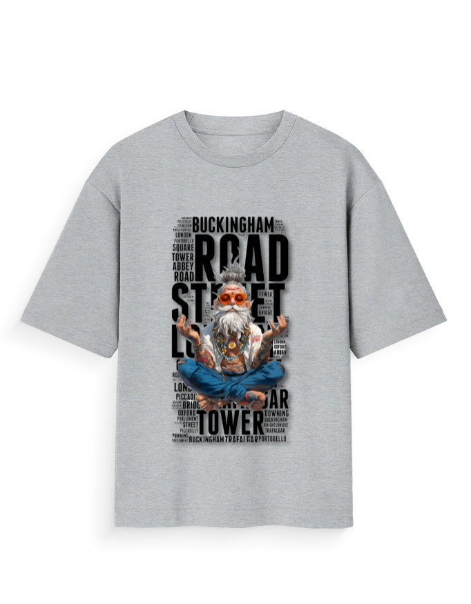 Unisex Standard T-Shirt - Buckingham Grey Melange GlowZonePrints