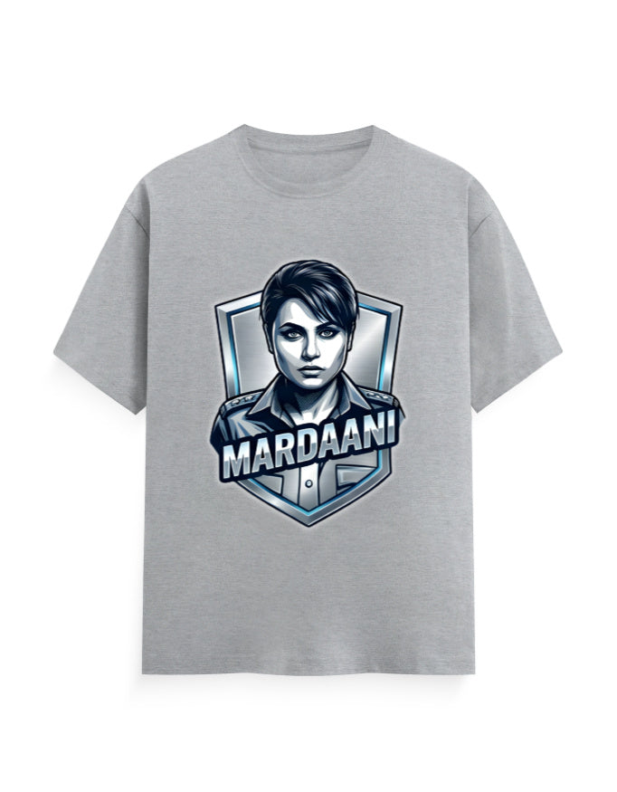 Unisex Crew T-Shirt - Mardani Grey Melange GlowZonePrints