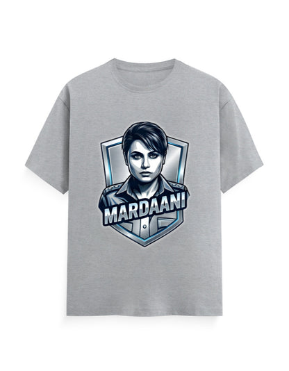 Unisex Crew T-Shirt - Mardani Grey Melange GlowZonePrints