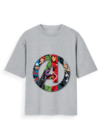 Unisex Standard T-Shirt - Avengers Grey Melange GlowZonePrints