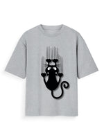 Unisex Standard T-Shirt - Cat Claw Grey Melange GlowZonePrints