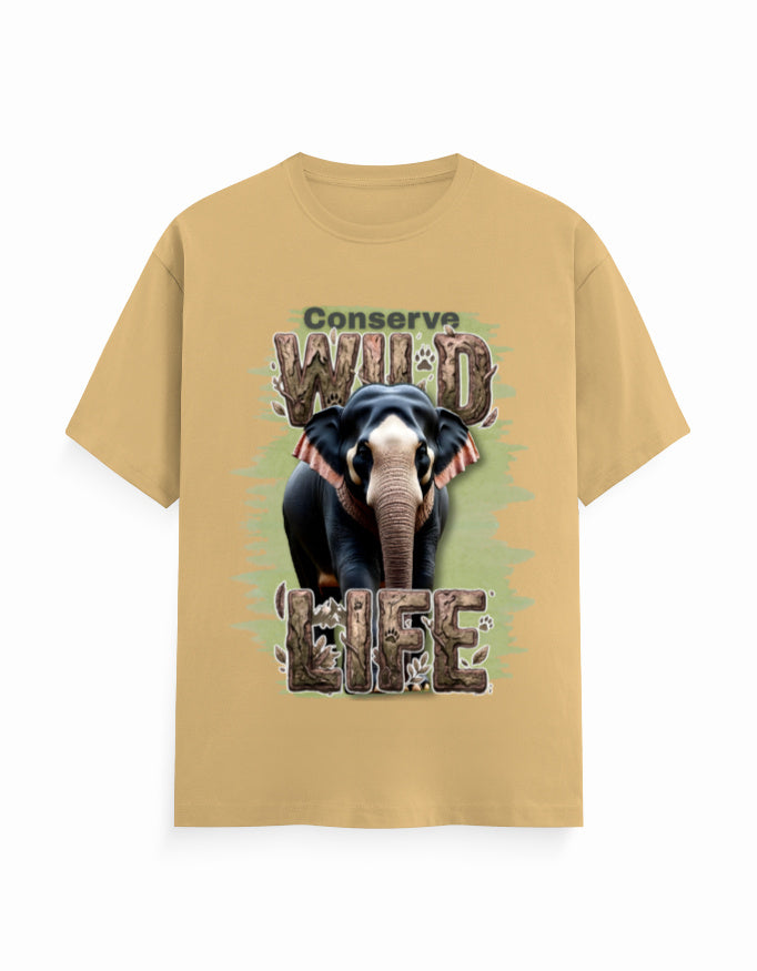 Unisex Classic Crew T-Shirt – Conserve Wild Life GlowZonePrints