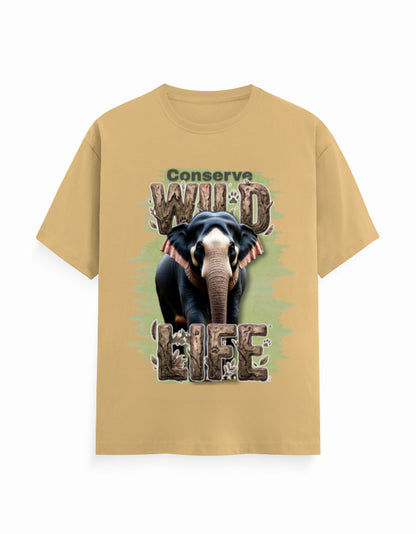 Unisex Classic Crew T-Shirt – Conserve Wild Life GlowZonePrints